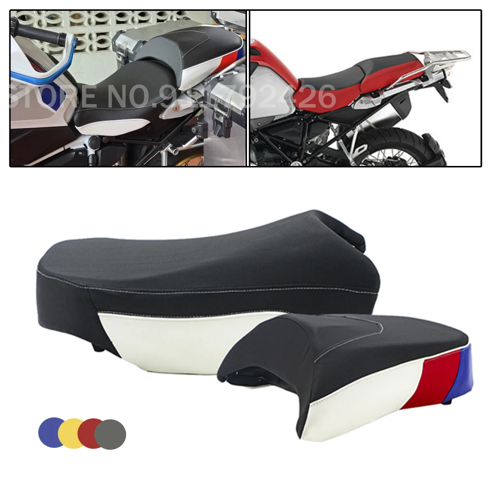 

R1200GS GS1200 ADV Motorcycle Lower Height Seat Pillion Cushion For BMW R1250GS R1250 GS adventure 2014-2023 Saddle Seat Cover