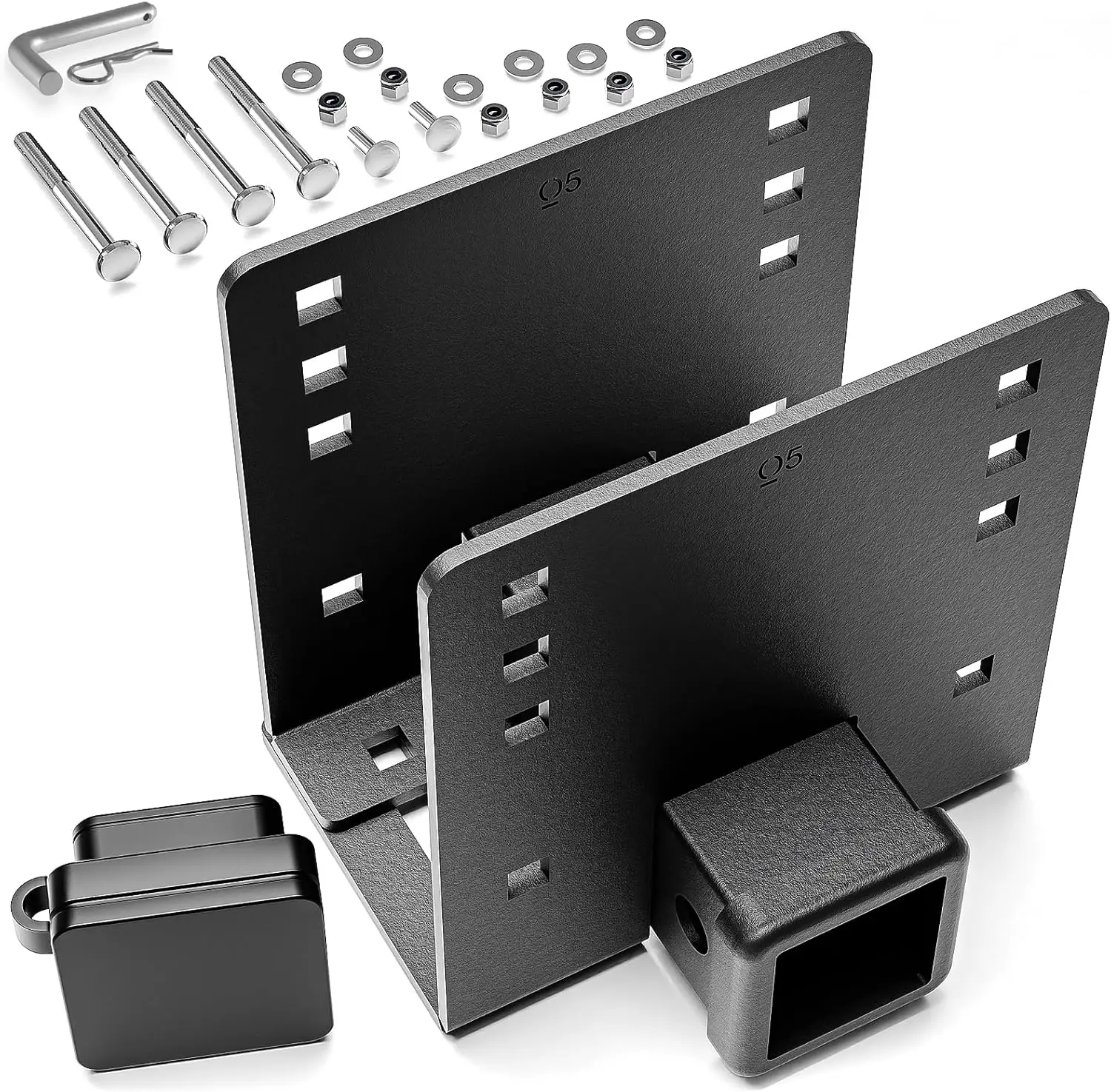 Receptor de engate de reboque de 2", capacidade de 3500 LBS, cabe em vigas de 2-4 polegadas para reboques e acessórios RV