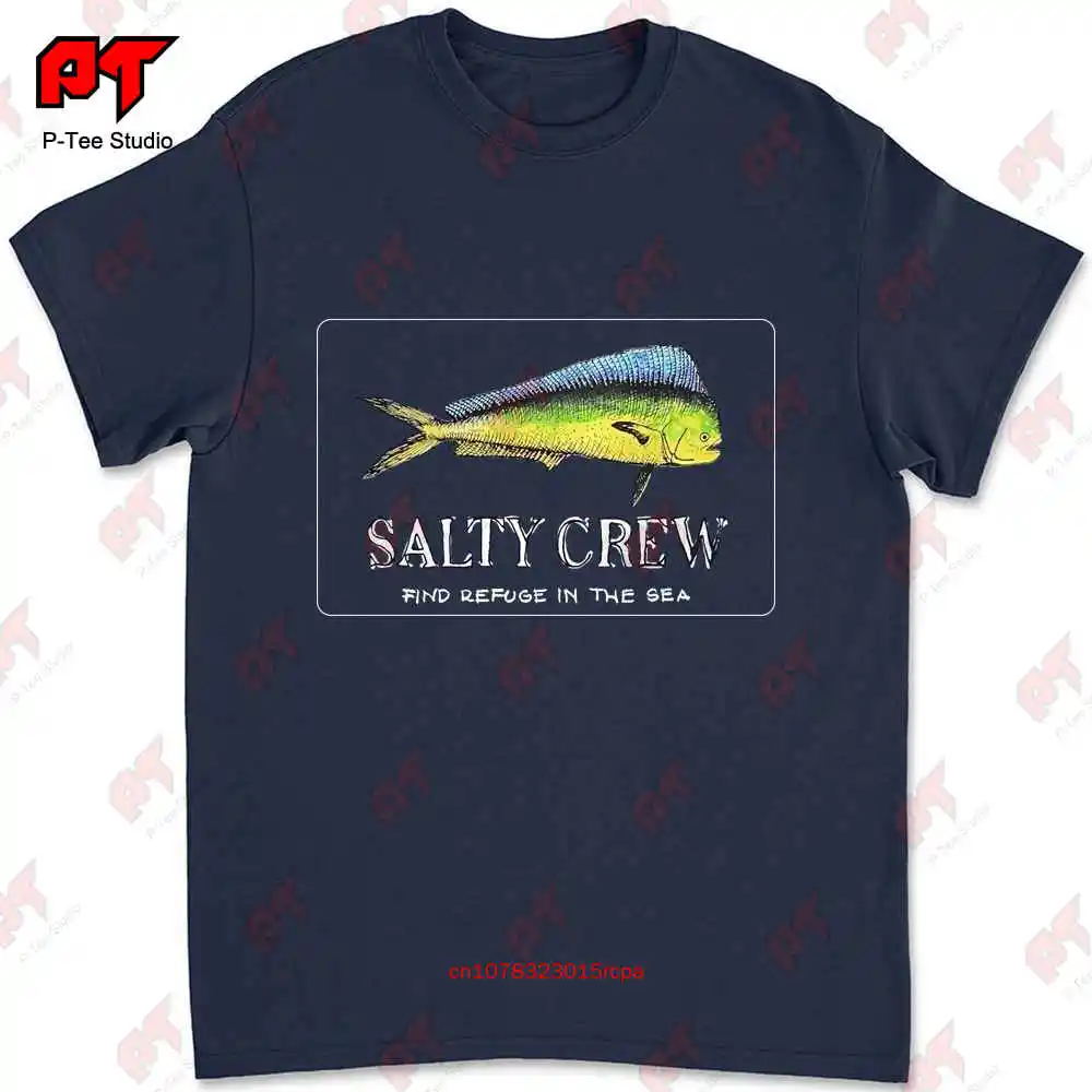 Salty Crew El Dorado T Shirt Black Large D4EW