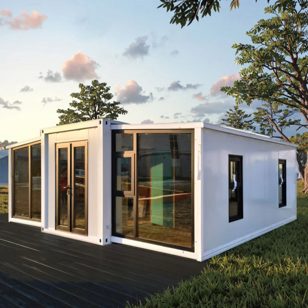 

Расширяемый домашний контейнер в европейском стиле с сборным контейнером для спальни, дома-контейнера для доставки