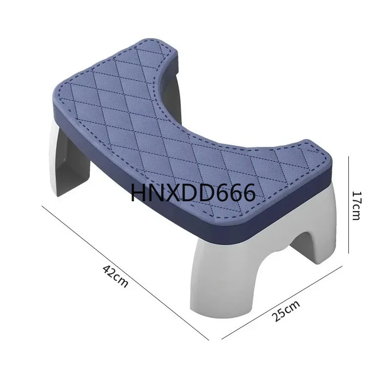 

Black 1 PCS Toilet Squat Stool Removable Non-slip Toilet Seat Stool Portable Squat Stool Home Adult Bathroom Accessories