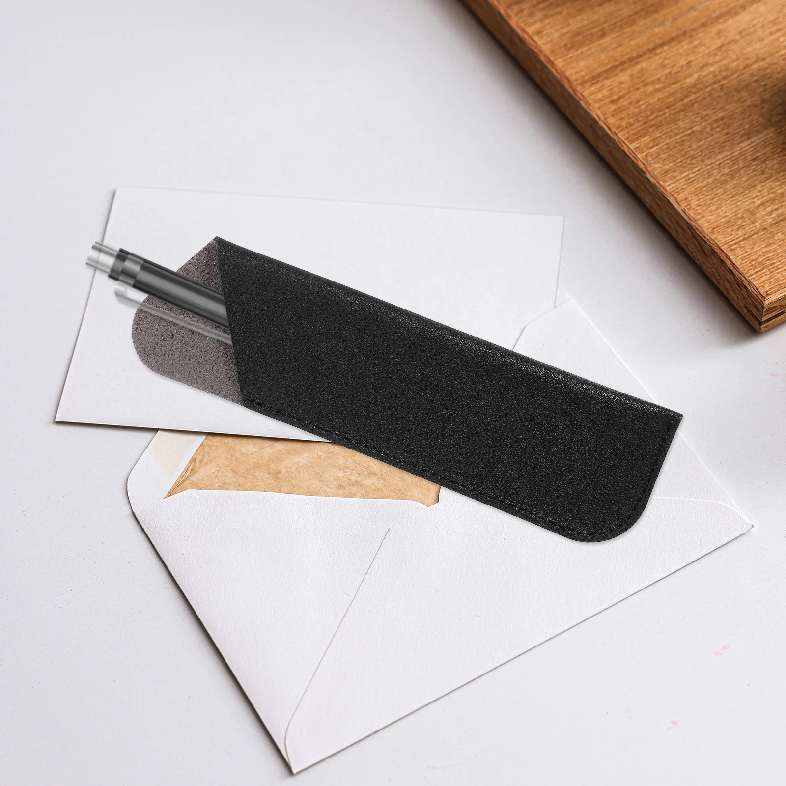 6 Pcs Pencil Case Protective Cover Fountain Accessories Sleeve Ballpoint Bag Vintage