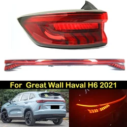 DECHO LED Taillight For Great Wall Haval H6 2021Brake Light Rear bumper Taillights taillamps tail light