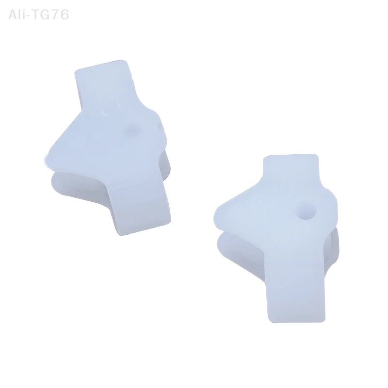 2PCS Gel di Silicone Pollici Correttore Doppio Anello Borsite Punta Alluce Valgo Protezione Dito Separatore Regolatore per la Cura Del Piede
