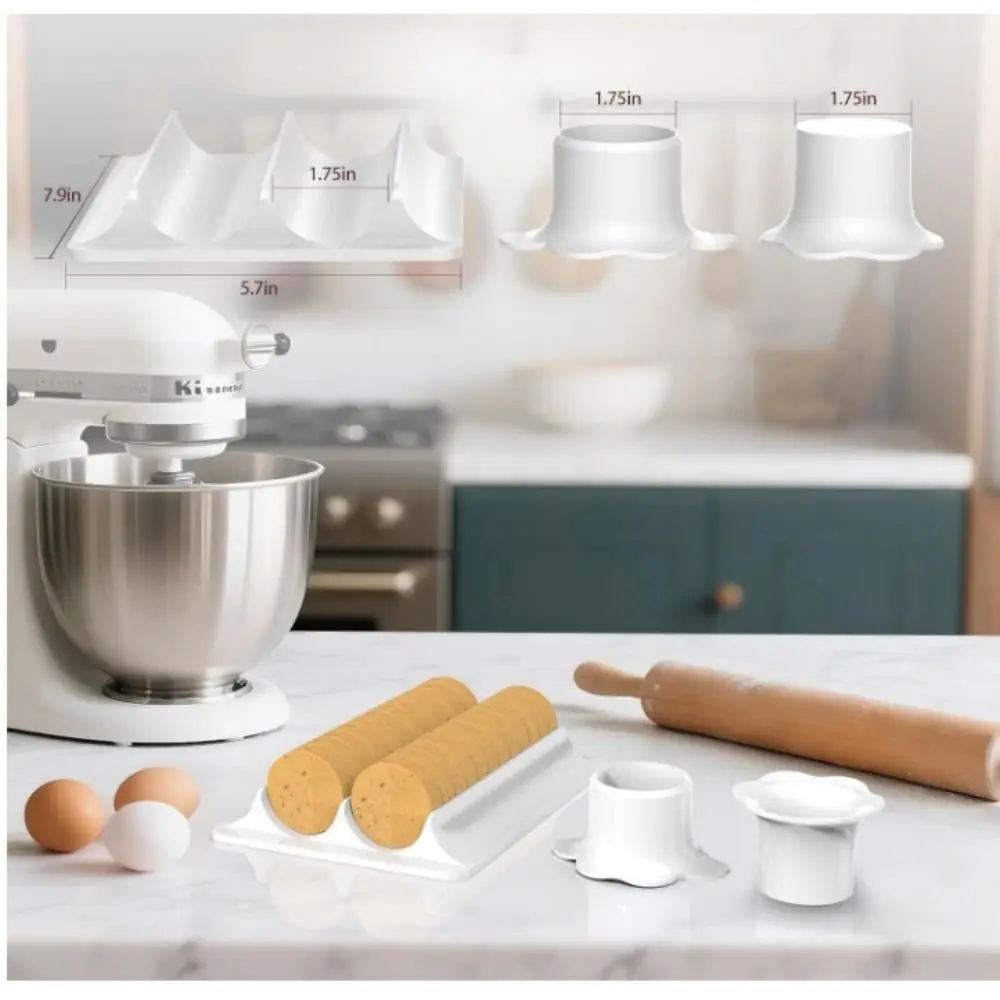 

Circle Shape Circle Cake Pop Mold Set DIY Dessert Tool Handmade Round Cake Pop Mold Cake Stick Push Rods with Base Tray