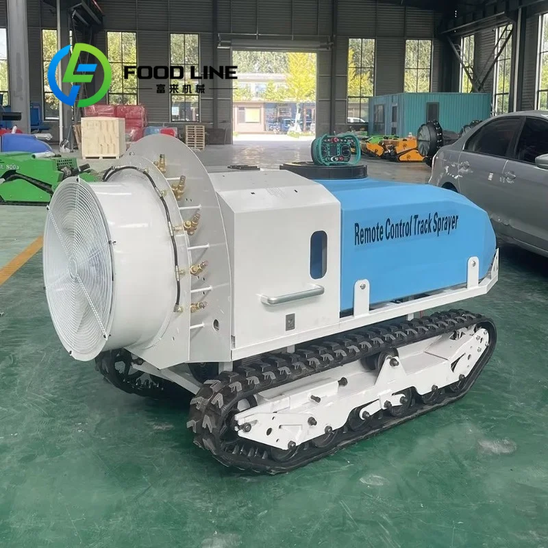 Remote Control Crawler Sprayer High Mist Concentration Crawler Sprayer Enhance Adhesion On Leaves Of Fruit Trees And Crops