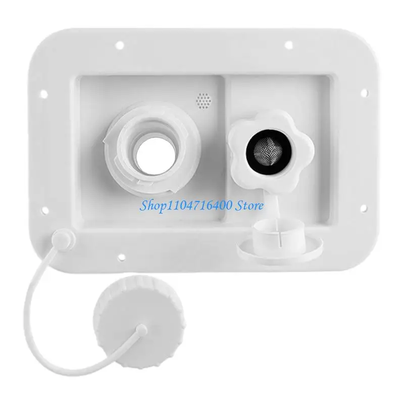 y1gd Camping Accessory Double Water Inlet with Anti Corrosion Plastic Simple Setups