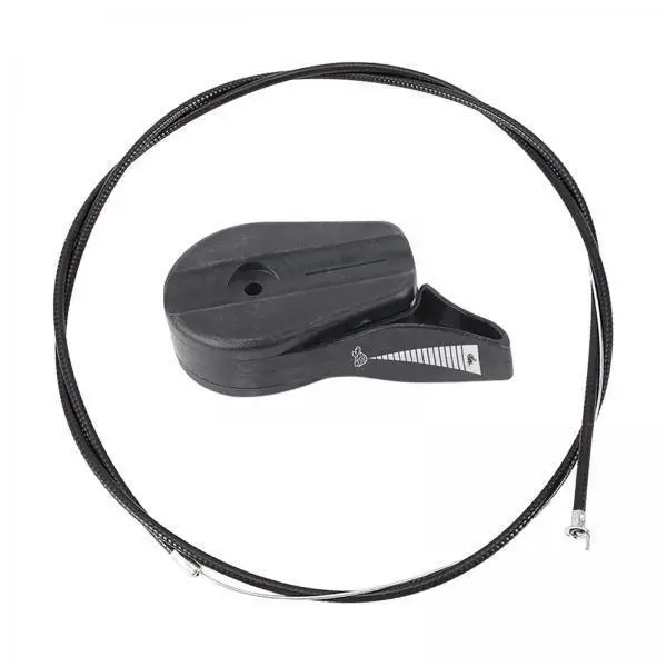 4x Lawn Mower Throttle Cable with Control Switch Lever Handle Lawn Mower Parts, Reusable, Replace Parts, Universal 65