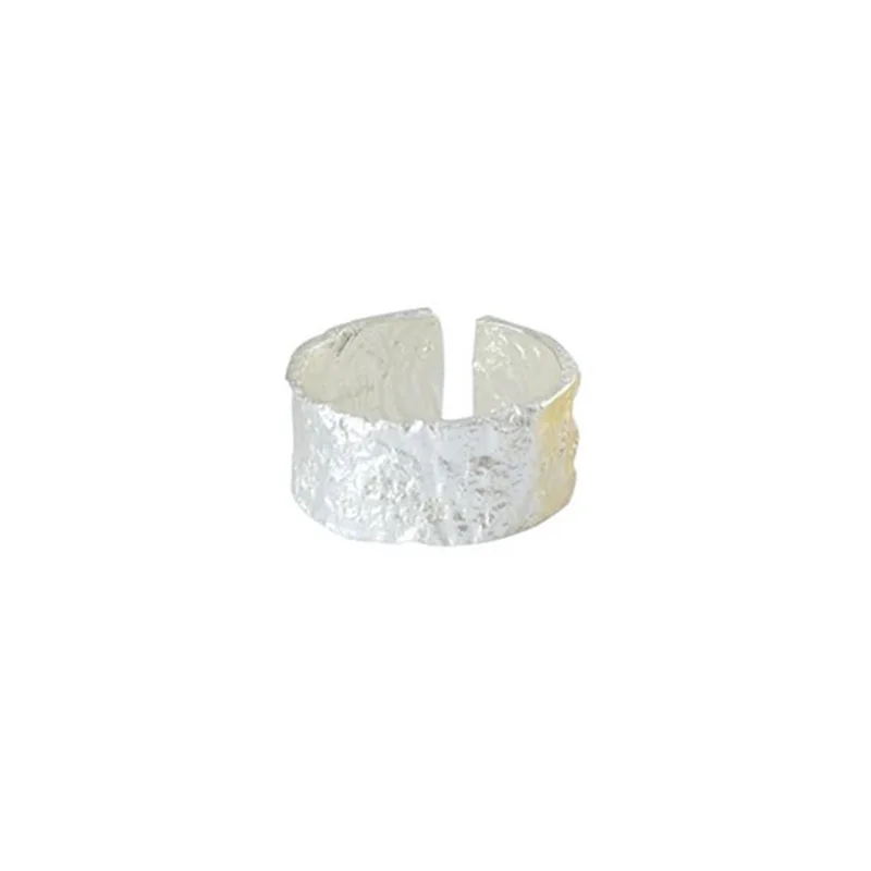 Women's 925 Sterling Silver Wide Vintage Ring