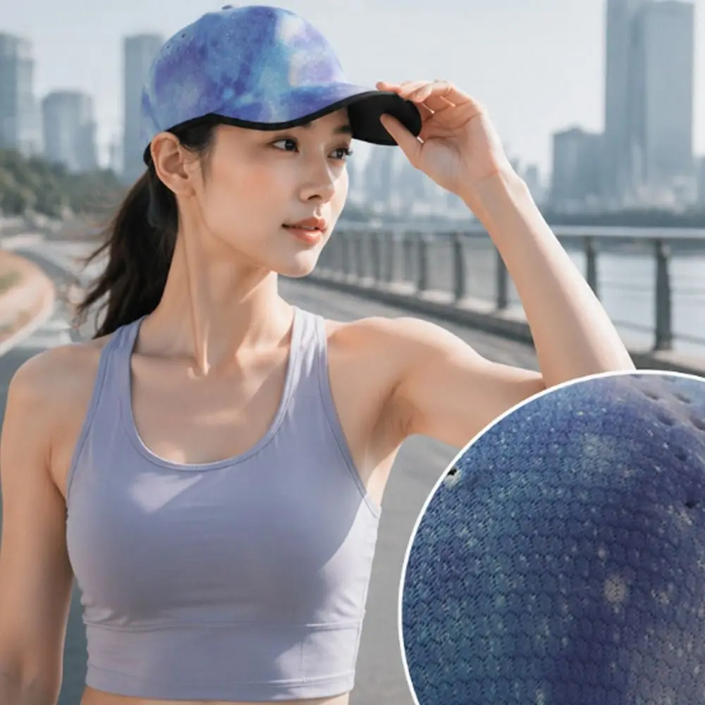 Creative Gift Seamless Baseball Cap Quick Drying Packable Sports Hat Breathable Lightweight Outdoor Hat