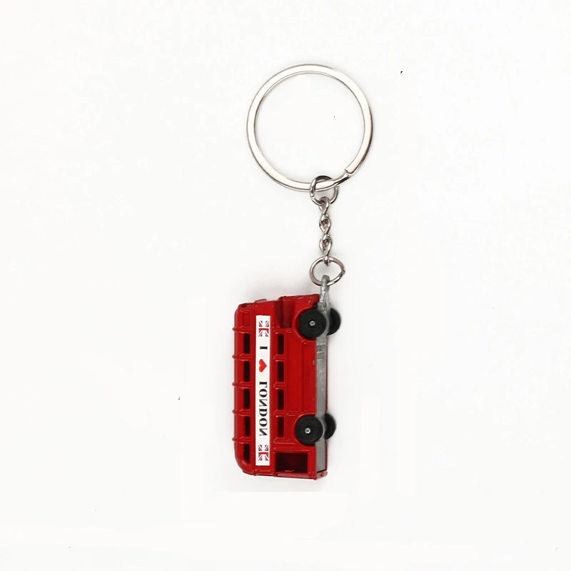 New London Red Key organizer Mail Box Key Holder Key Pendant Keychain Souvenir Gifts For Men Key chain Key Ring for friends gift