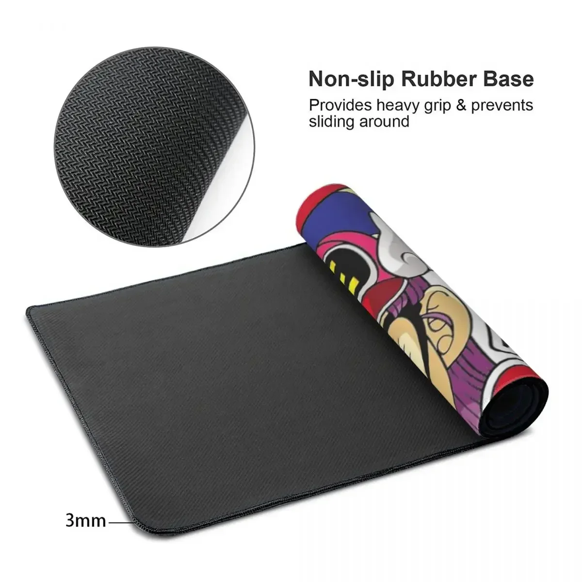 Slump robô menina arale hoyoyo grande mouse pad teclado de computador tapete de mouse gamer pc portátil tapete de mesa de escritório