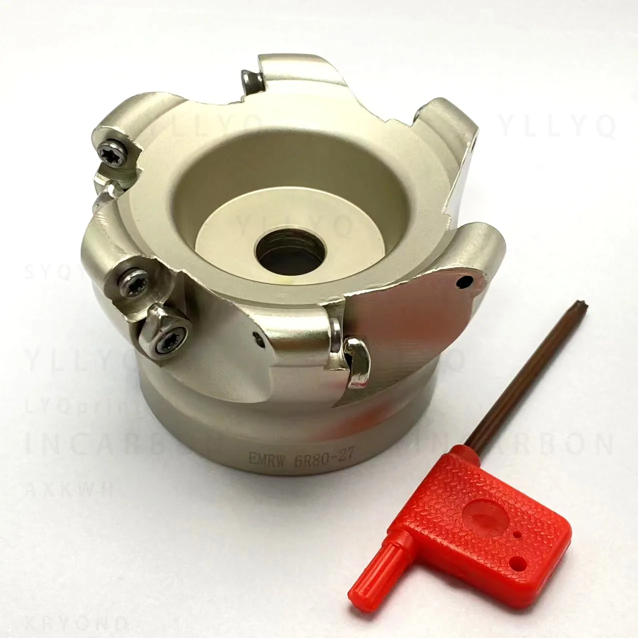 EMRW6R50-22-4T EMRW6R63-22-4T Face Milling Cutter Holder For RPMT1204 Carbide Inserts CNC Milling Tool