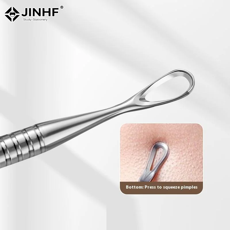 1pc Mitesser Komedonen Akne Pickel Blemish Extractor Remover Gesicht Hautpflege Poren Reiniger Edelstahl Nadeln Entfernen Werkzeuge