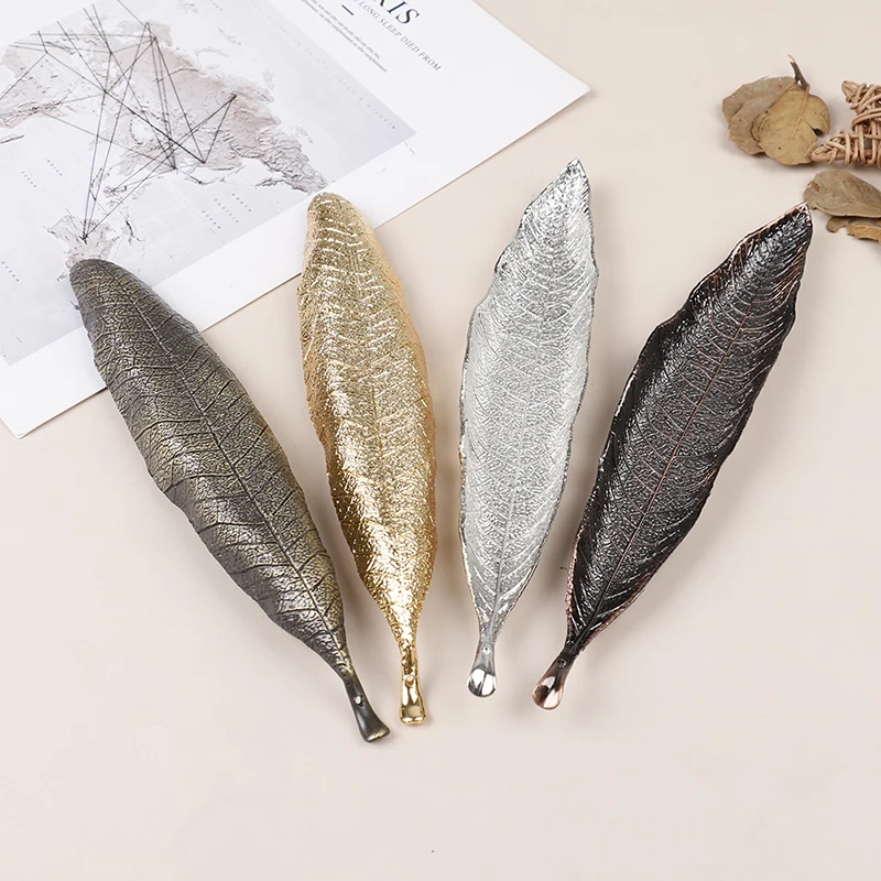 1PC Incense Holder Ash Catcher Long Leafs Censer Meditation Home Decor Accessories Household Incense Ornaments Decor