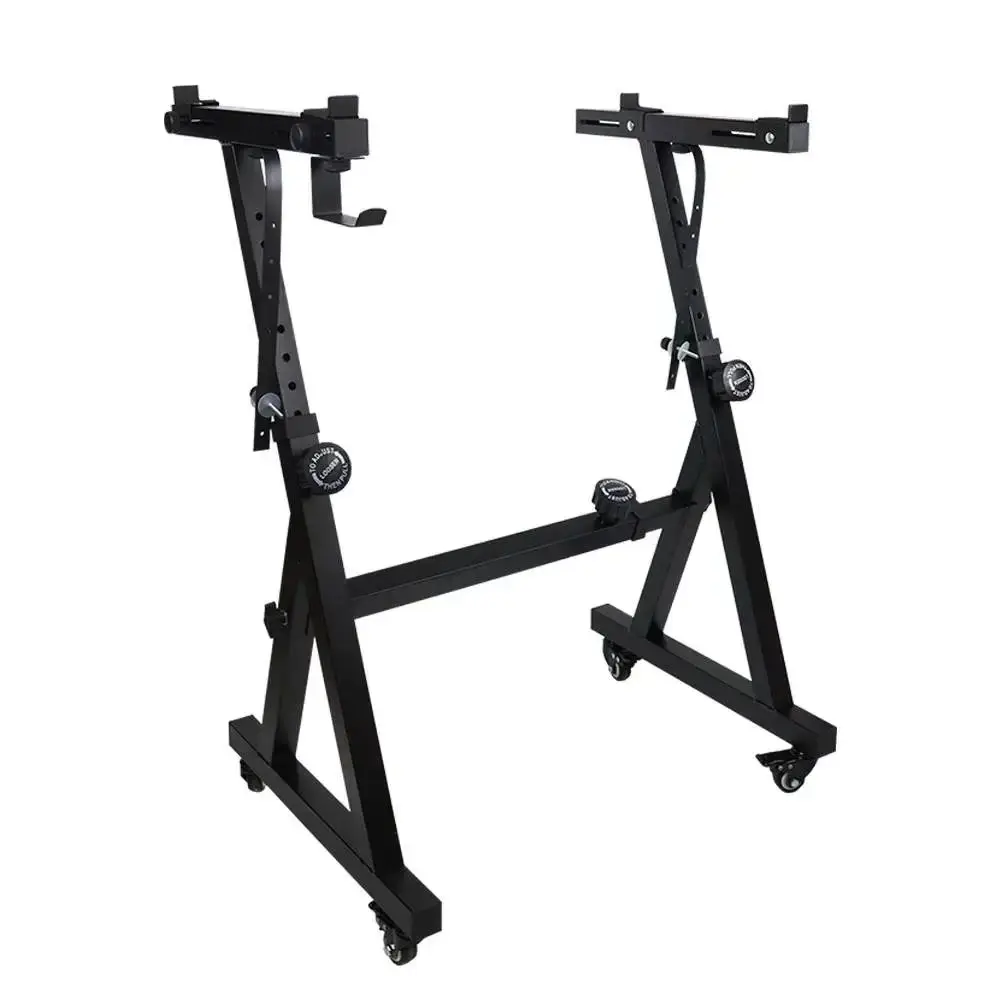 

Hooqu Z-style Heavy-Duty Piano Stand Double-Desk Adjustable Detachable Digital Rack Electronic Musical Instrument Stand Keyboard