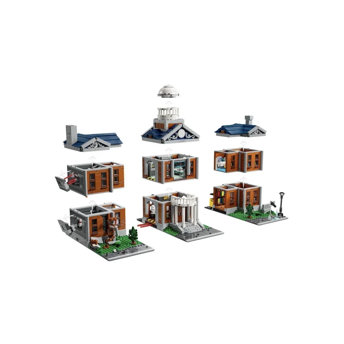 3093pcs New 76294 X MANSION Model Building Blocks City Architecture StreetView Modular Set Bricks Toys For Adult Christmas Gifts