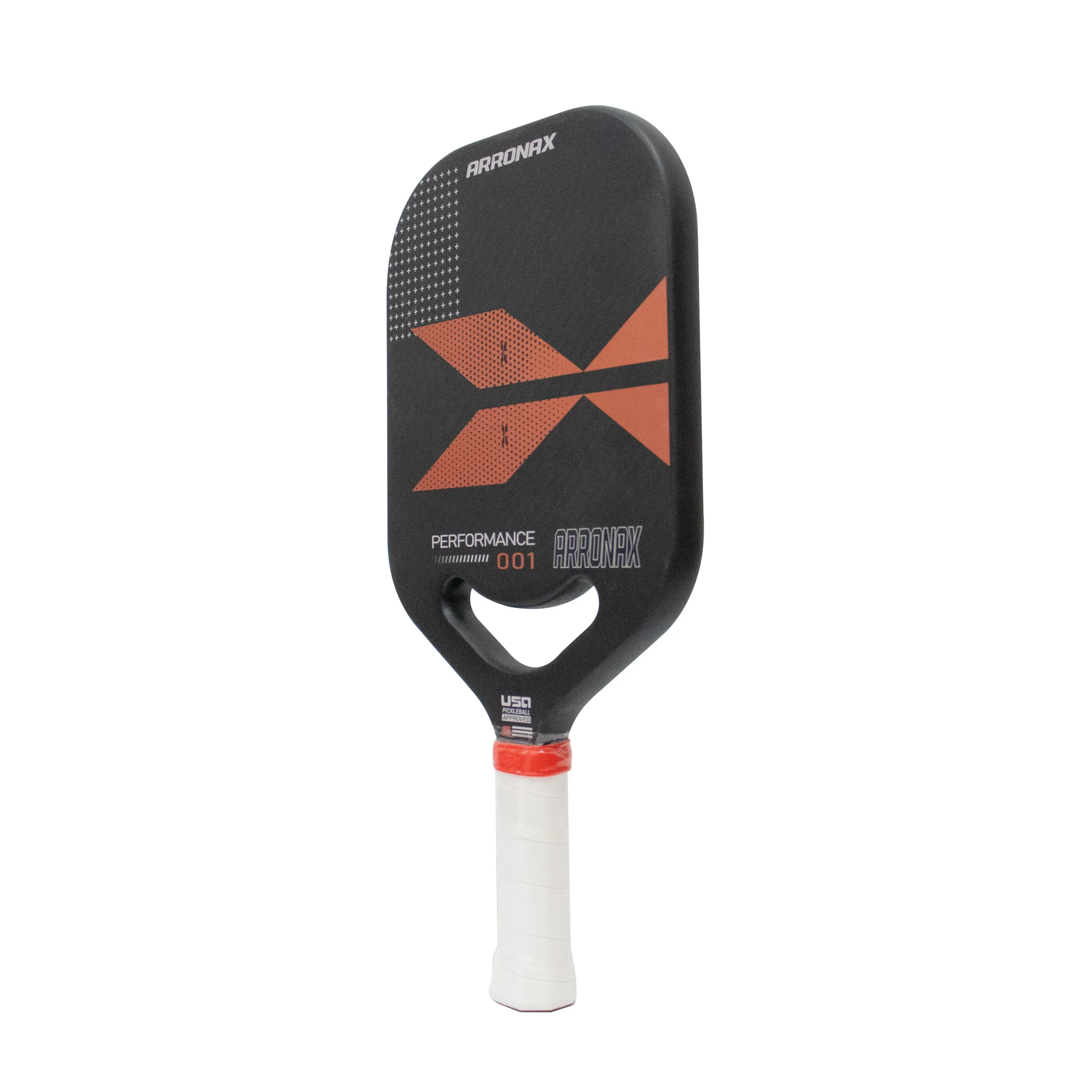 Thermoformed Pro Pickleball Racket, USAPA Compliant, Graphite Textured Surface, 3K Twil Carbon Fiber Paddle, 20mm