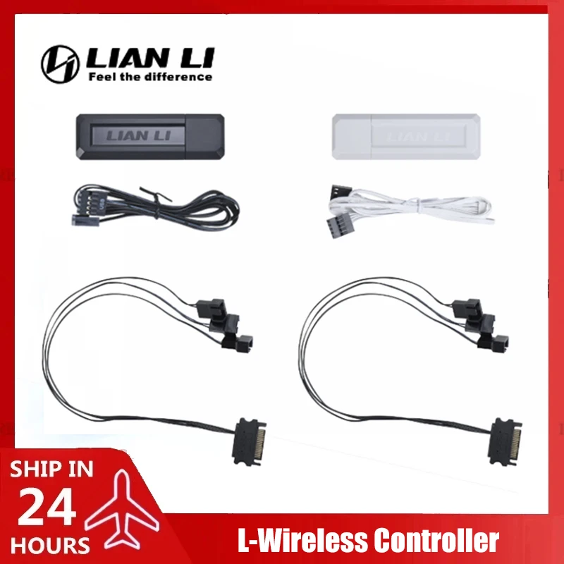

Lian Li L-Wireless Controller для UNI FAN SL Wireless Series/Strimer Wireless, L-Connect 3, SYNC, черный/белый