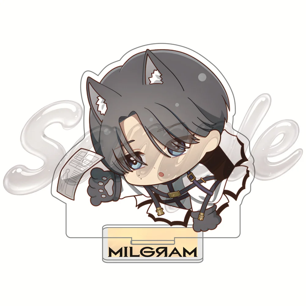 Anime MILGRAM 10cm Acrylic Stand Yuno/Futa/Mu/Shidou Desktop Decorations Accessories Decor Gifts Exquisite Products Keychain