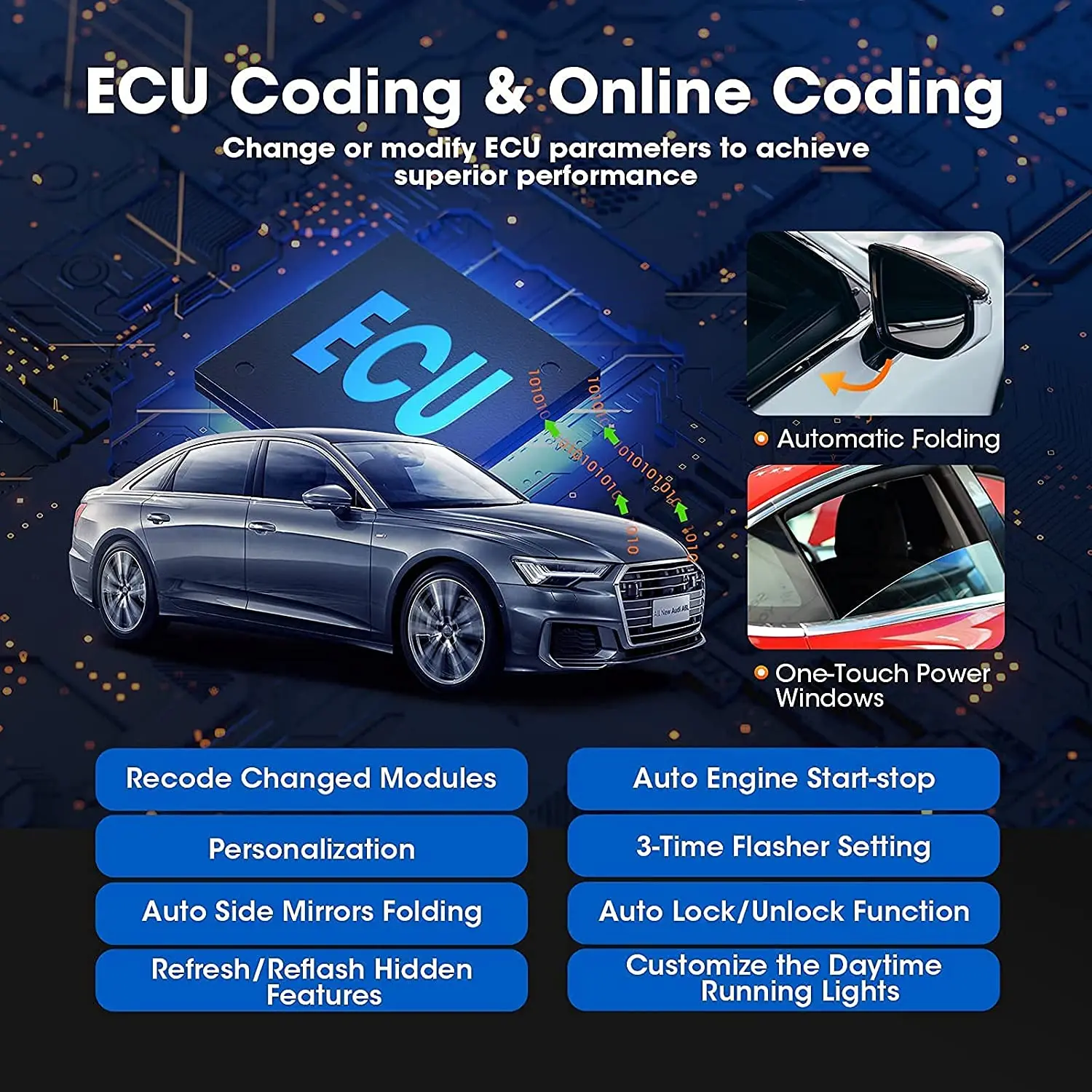 LAUNCH X431 PRO3S+ V2.0 10.1" أدوات تشخيص أعطال السيارات ترميز وحدة التحكم الإلكترونية الطوبولوجيا ثنائي الاتجاه خدمة 31+ دليل VAG CANFD DOIP FCA
