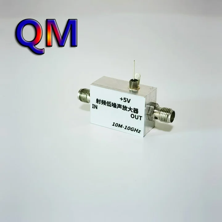 

10M-10GHz Ultra Wideband Low Noise Amplifier with High Flatness 20dB Gain and Broadband Small Signal Amplification