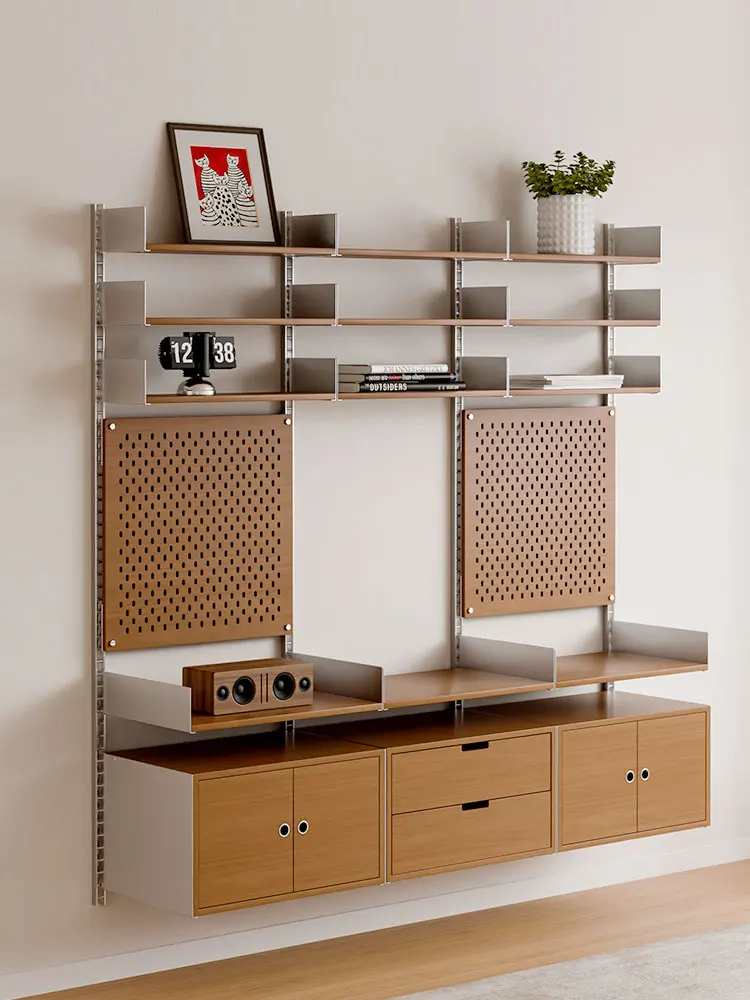 Wall shelf Wall-mounted living room wall-mounted multi-layer storage rack