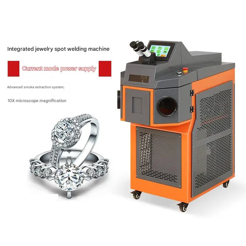 Laser Spot Welding Machine for Metal Gold and Silver Jewelry Eyeglass Repair and Shielded Gas Welding