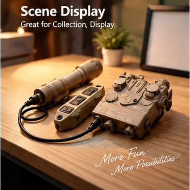 Consistent Emission Effect DBAL‑A2 Torch Spare Parts M300 M600 Model Fittings Hobby Display Ornament