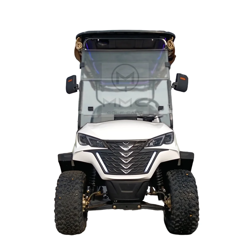 CE Approval 48V Classical New Electric Golf Car 5000W 60V Lithium Battery Electric Golf Buggy Hunting Cart