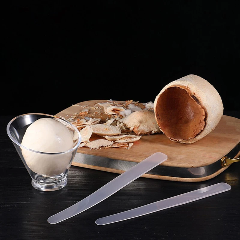 Digging Coconut Tool Plastic Coconut Meat Remover Washable Coconut Shaving Cutter Coconut Egg Soft Knife Fruit Tools
