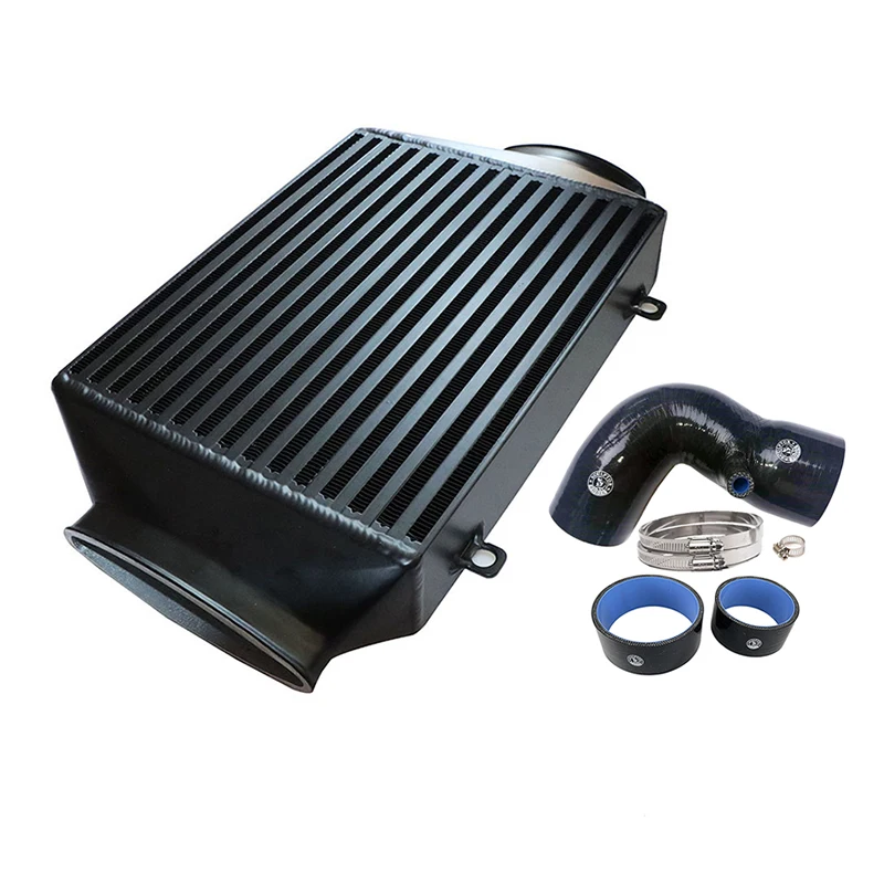 Upgraded 62MM Aluminium Race Intercooler For MINI COOPER S R53 R50 R52 MT Silicone Air Intake Boot Hose  2002-2006 KIT