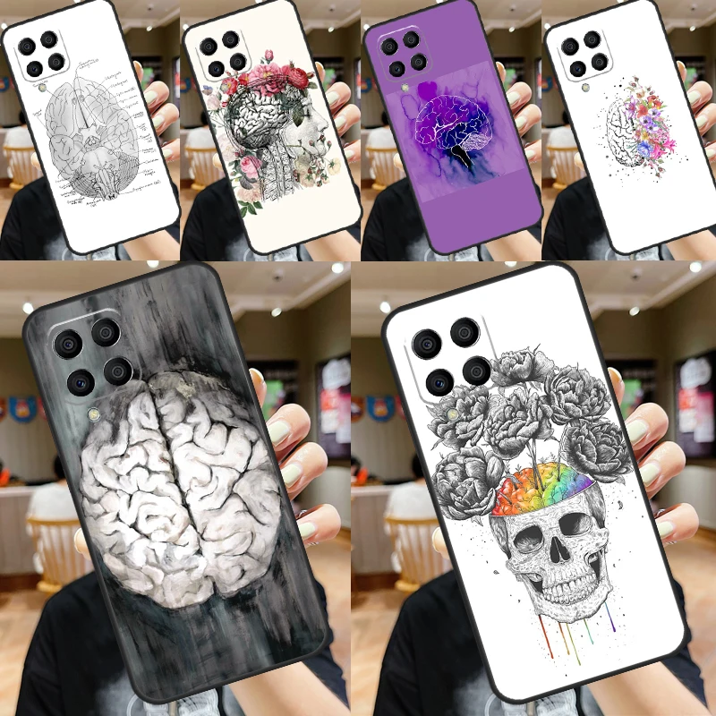 Anatomy Brain For Samsung Galaxy M15 M55 M31 M51 M21 M11 M20 M13 M33 M53 M52 M32 M12 M34 M54 M14 Case