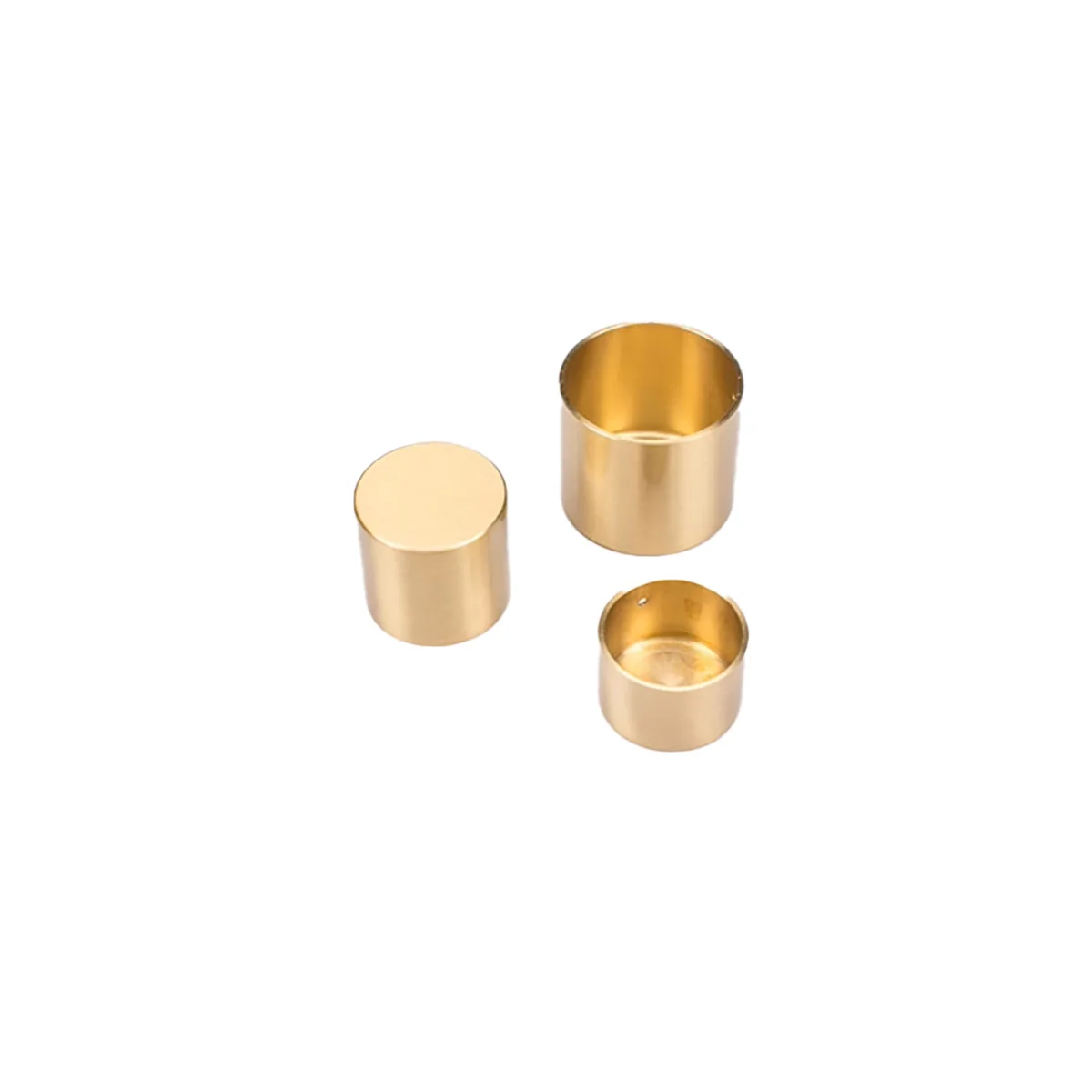Brass Circular Sealed Bottom Protective Cap/Furniture/Chair/Sofa Metal Protective Cover