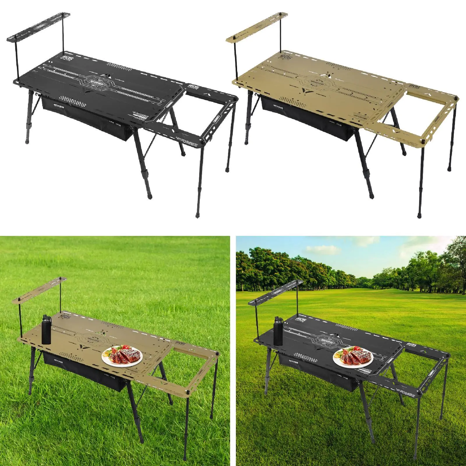 

Стол для кемпинга на открытом воздухе, стабильный, компактный, широкий рабочий стол для пеших прогулок на заднем дворе