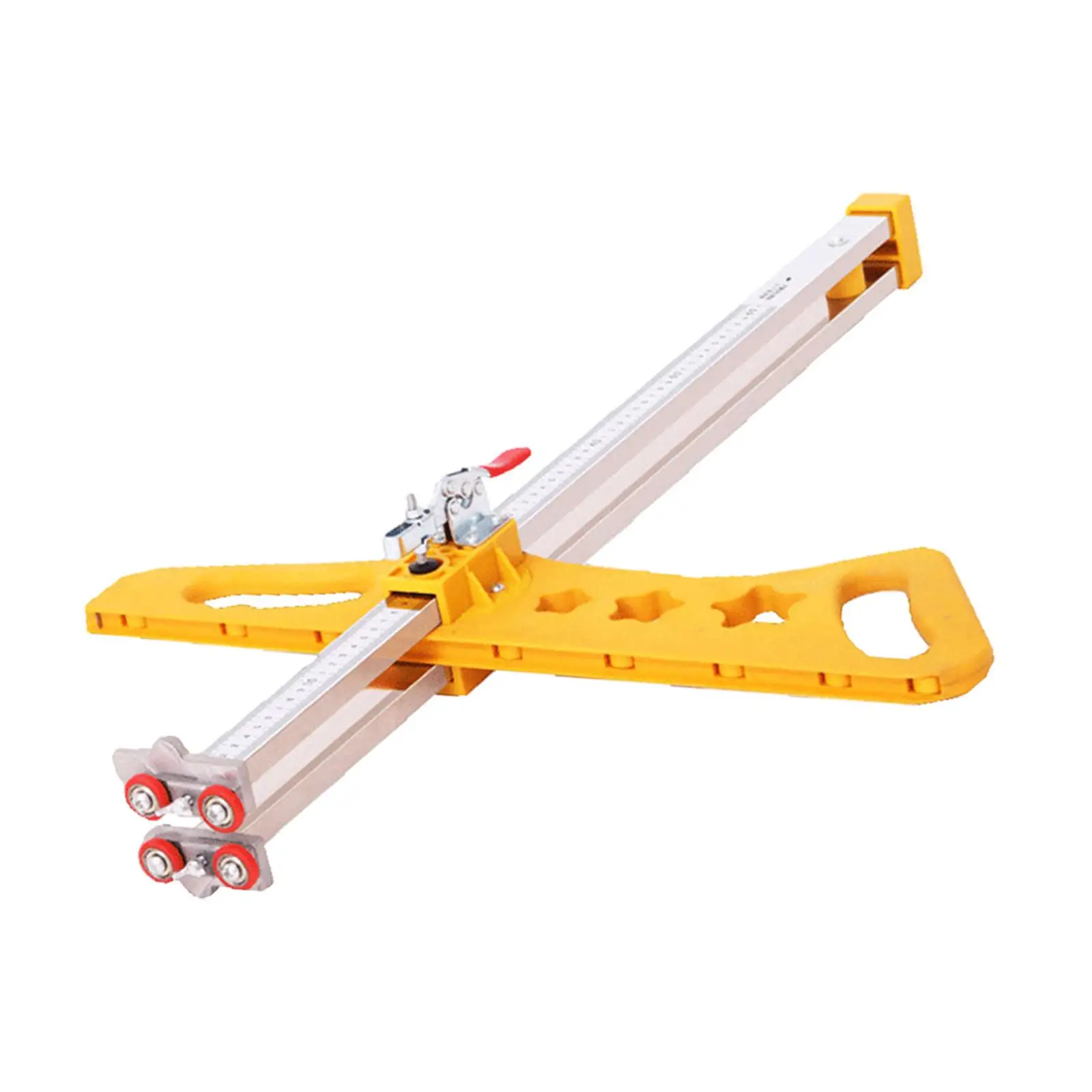 Multifunction Gypsum Board Cutter Aluminum Alloy Plasterboard Cutting Tool with Scale for Carpentry Woodworking Home Use