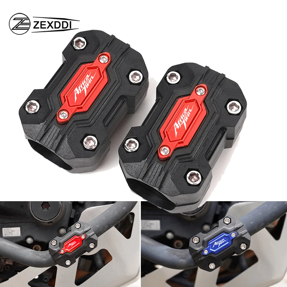 For Honda Africa Twin CRF1100L CRF1000L CRF 1100 1000 Africa Twin XRV650 XRV750 Motorcycle Engine Guard Bumper Block Protection