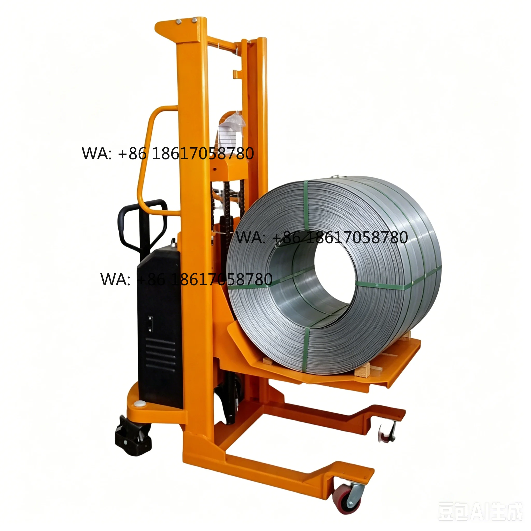 150kg Aluminum Portable Roll Lifter and Reel Lifter for Printing House Use China Manufacturer Factory Price Wholesale