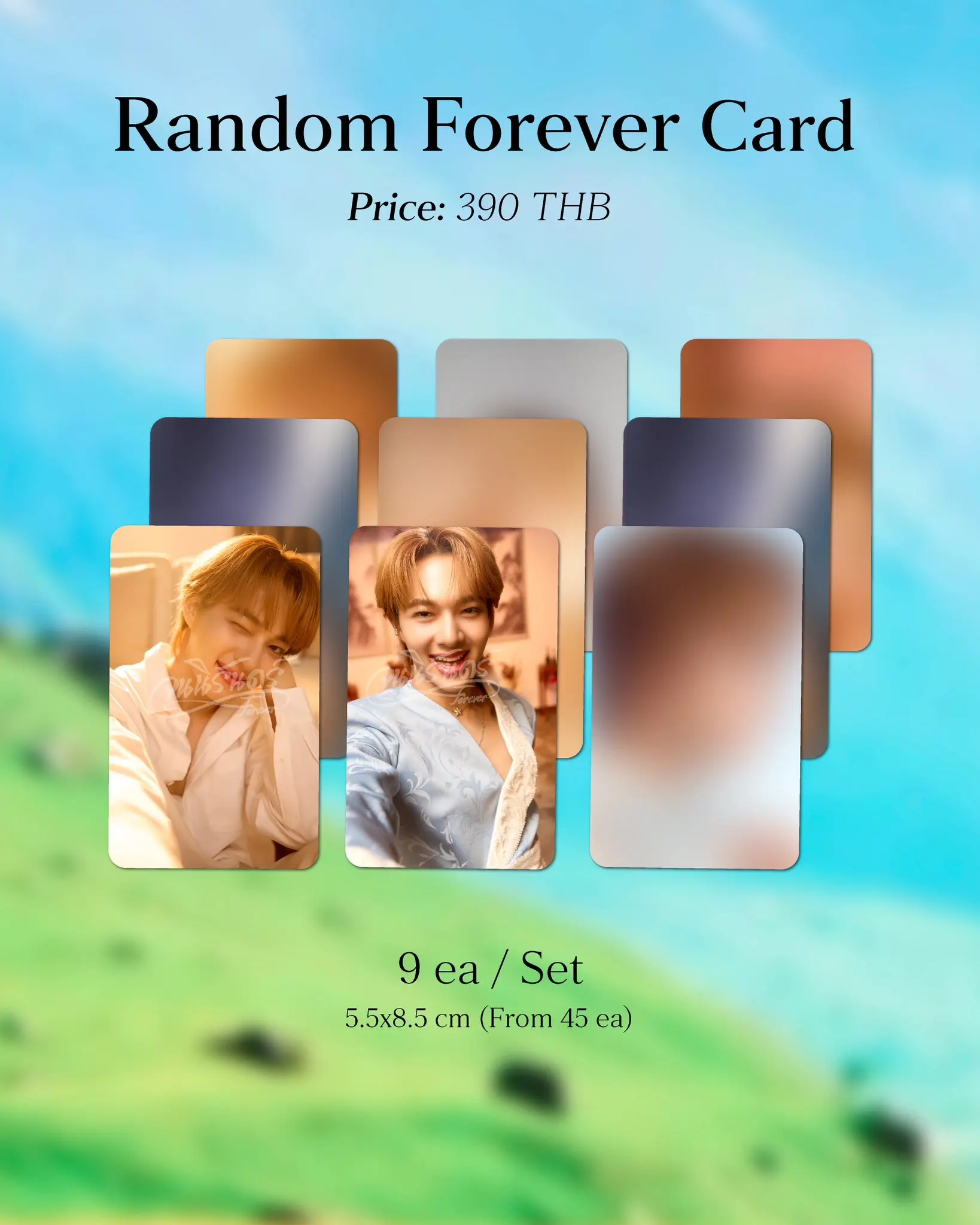 NuNew 5th single Forever photobook Box set สินค้าต้นฉบับอย่างเป็นทางการ ขายล่วงหน้า