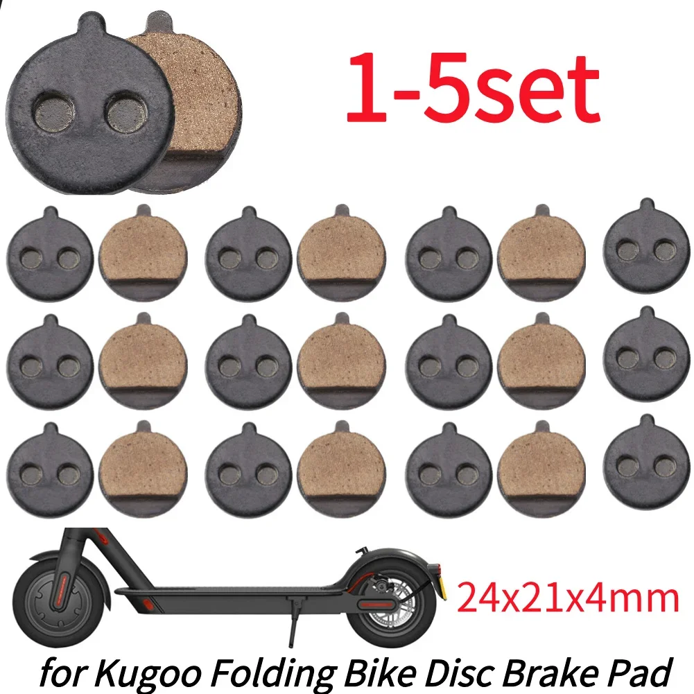 1 Set Elektroroller-Bremsbeläge Ersatz für Faltrad Motorrad Fahrrad Scheibenbremsbeläge Elektrofahrzeug-Zubehör