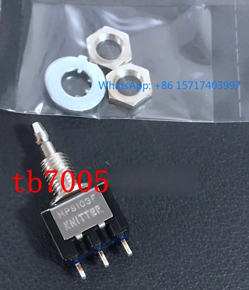 

MPS103F brand new original genuine KNITTER-SWITCH button switch 3A 125V spot