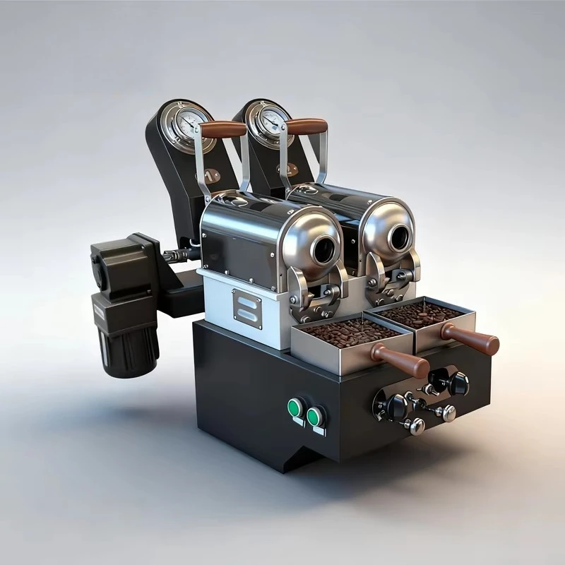 Dongyi 100g 200g 2 cans small laboratory sample coffee roaster