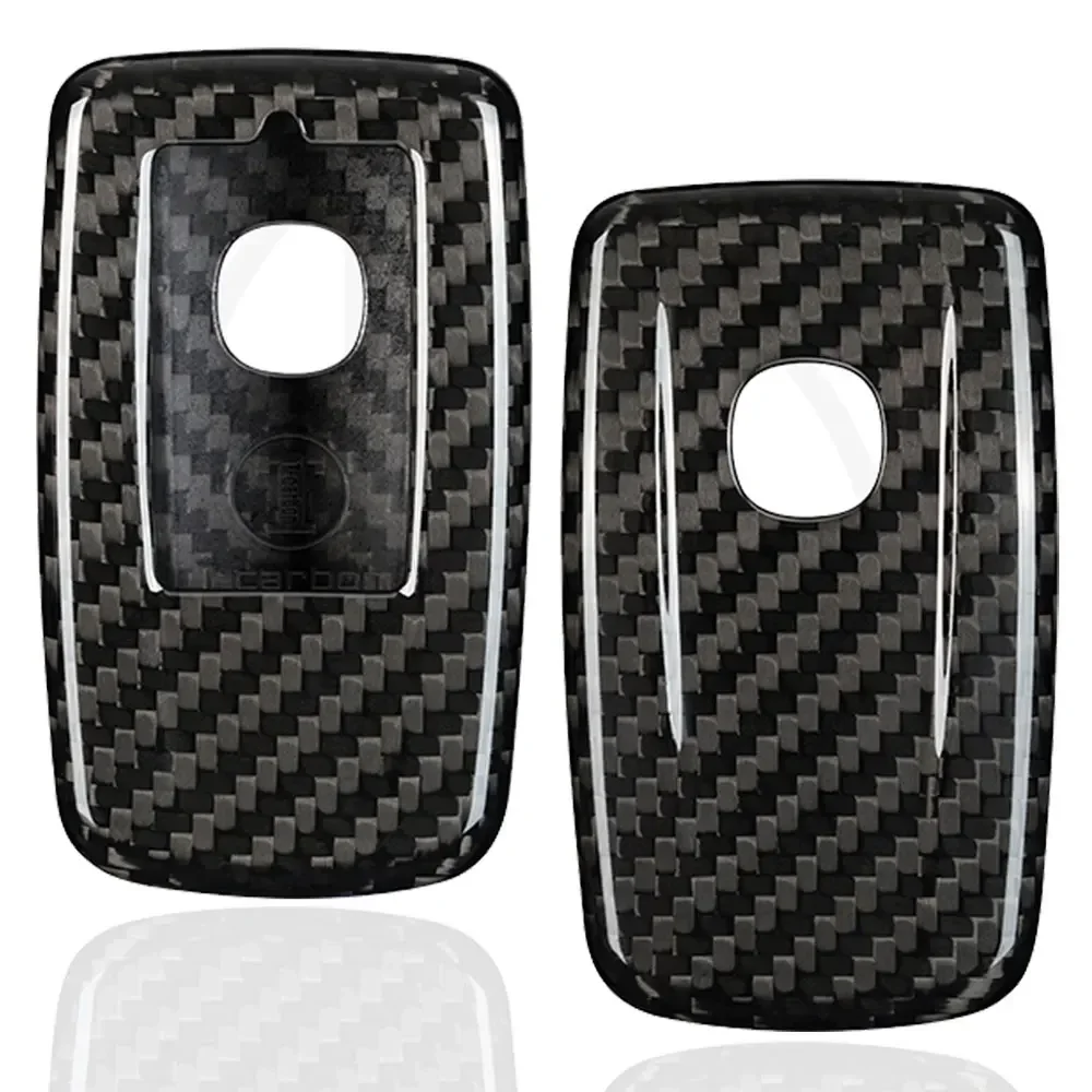 Real Carbon Fiber Remote Key Fob Cover For Acura 2022 2023 TLX MDX RDX RLX ILX Integra Key Case Shell Holder Keyless Accessories