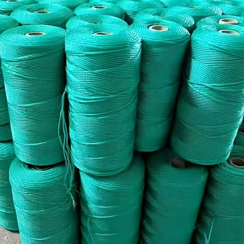 Plastic Spiral Twisted Garden String 500g Spiral Twisted Plastic Garden String Plant Support Bundling Clothes Drying Rope