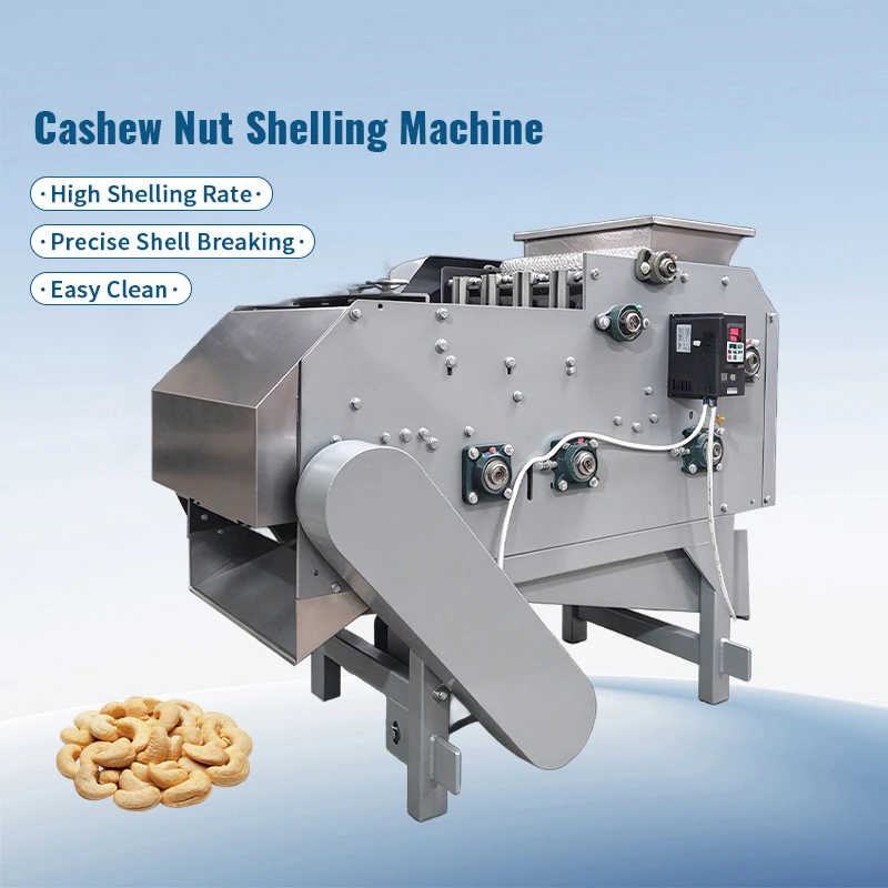 Automatic Cashew Nut Shelling Machine Complete Nut Peeling Solution High Efficiency Stainless Steel Food Grade Equipment Custom