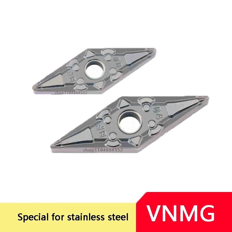 

CNC turning inserts 35-degree diamond VNMG VNMG160404 VNMG160408 VNMG160412 160404 MS MM MA MSF stainless steel special 160408