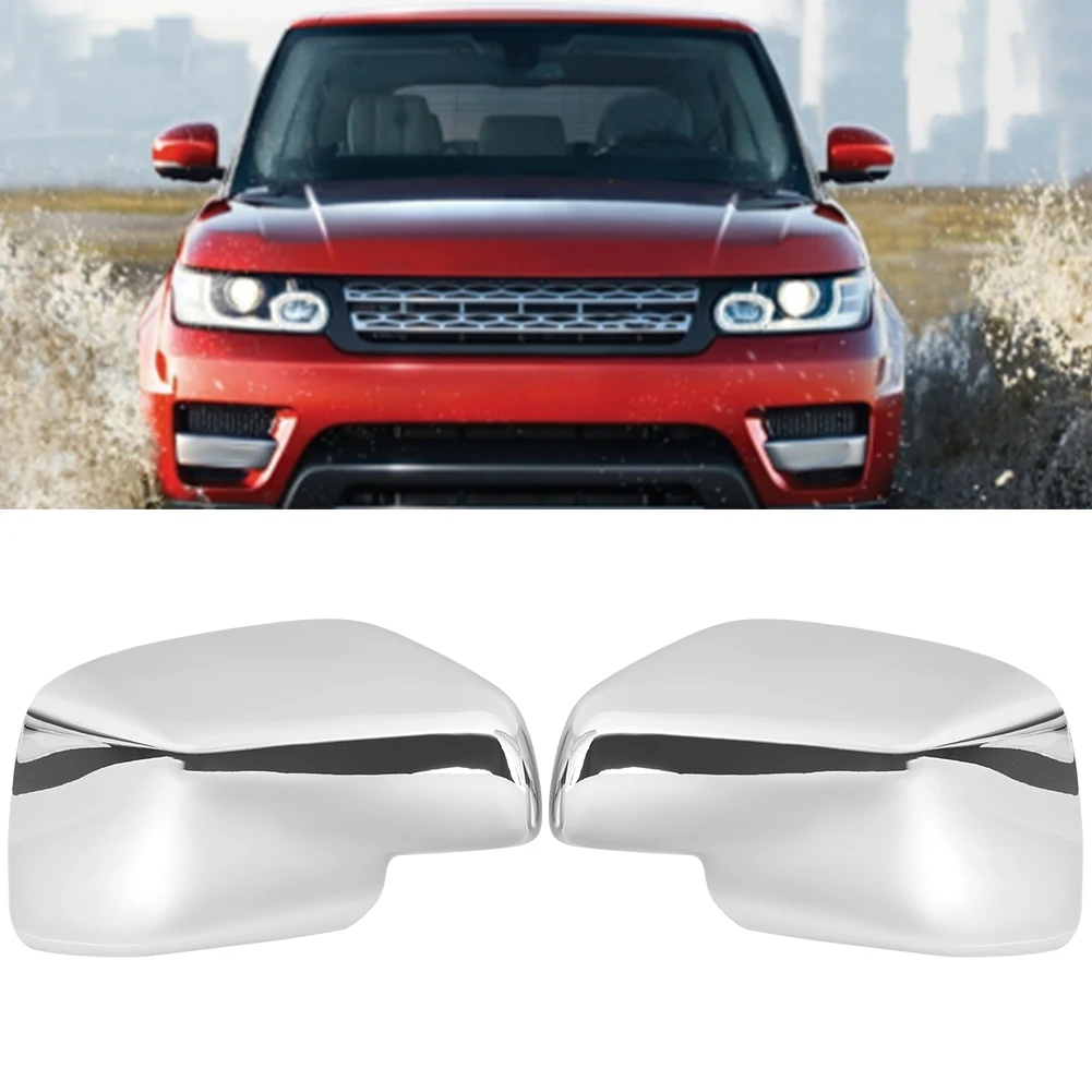 

1 Pair Side Mirror Cover For Land Rover Discovery Freelander 2 Range Rover Sport 2004-2009 Chrome Plated ABS Cap