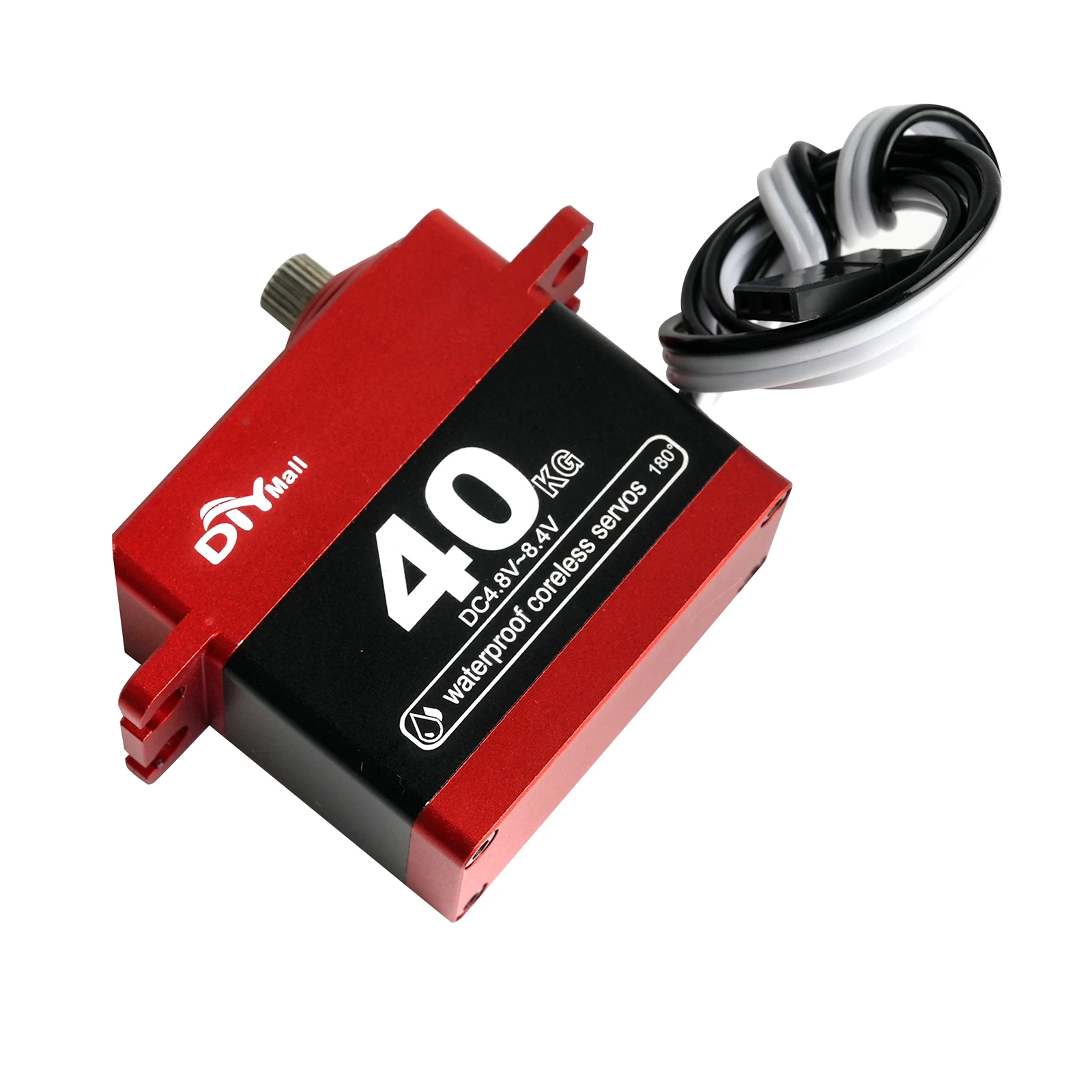 TK-40MG 40kg High Torque Digital Servo Coreless Motor Full Metal Gear Steering Servo for 1/8 1/10 1/12 RC Car Model Robot DIY