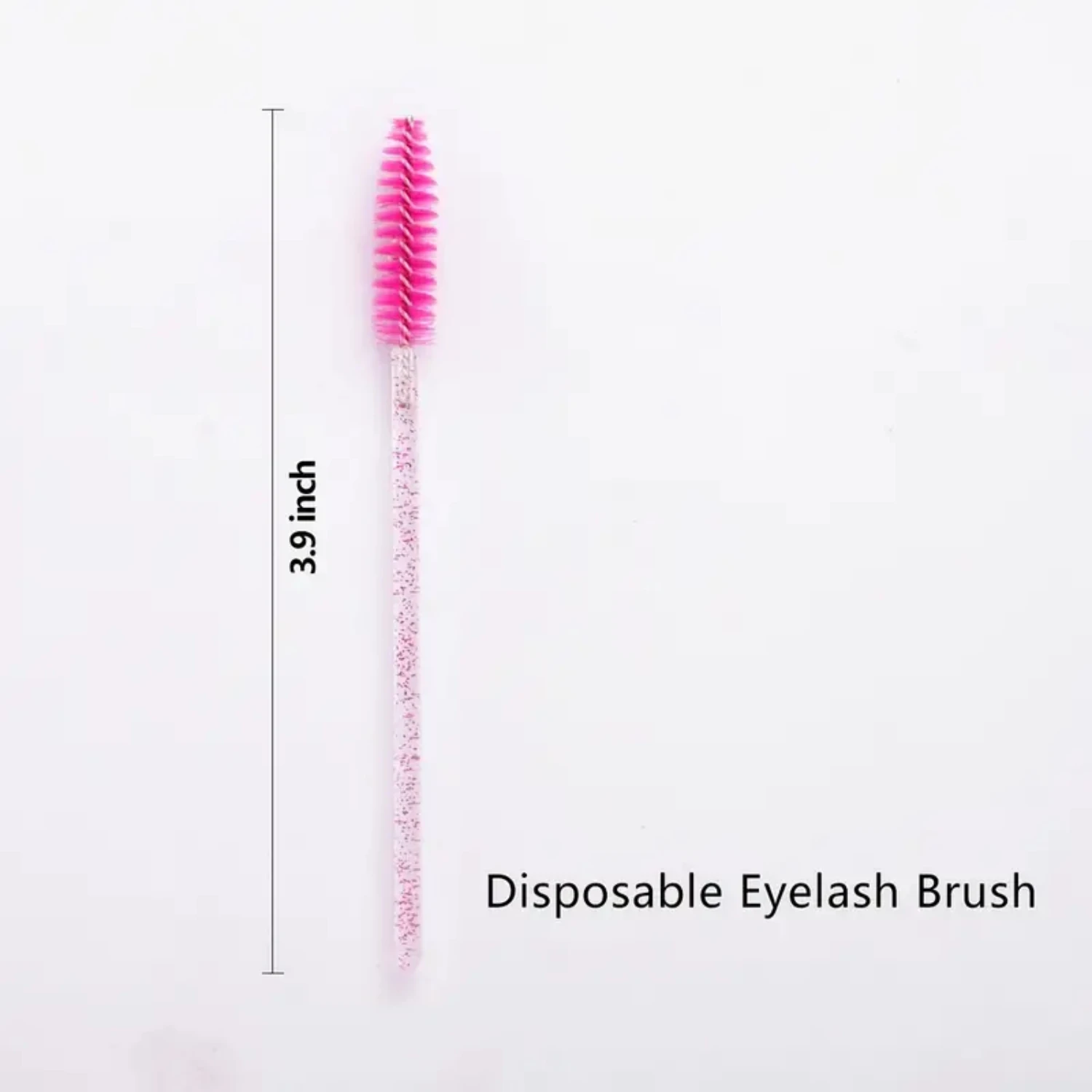 Convenient and Hygienic Disposable Makeup Brushes for Eye Lashes Applicator - Pack of 100 - Quality Cosmetic Tool to Enhance You