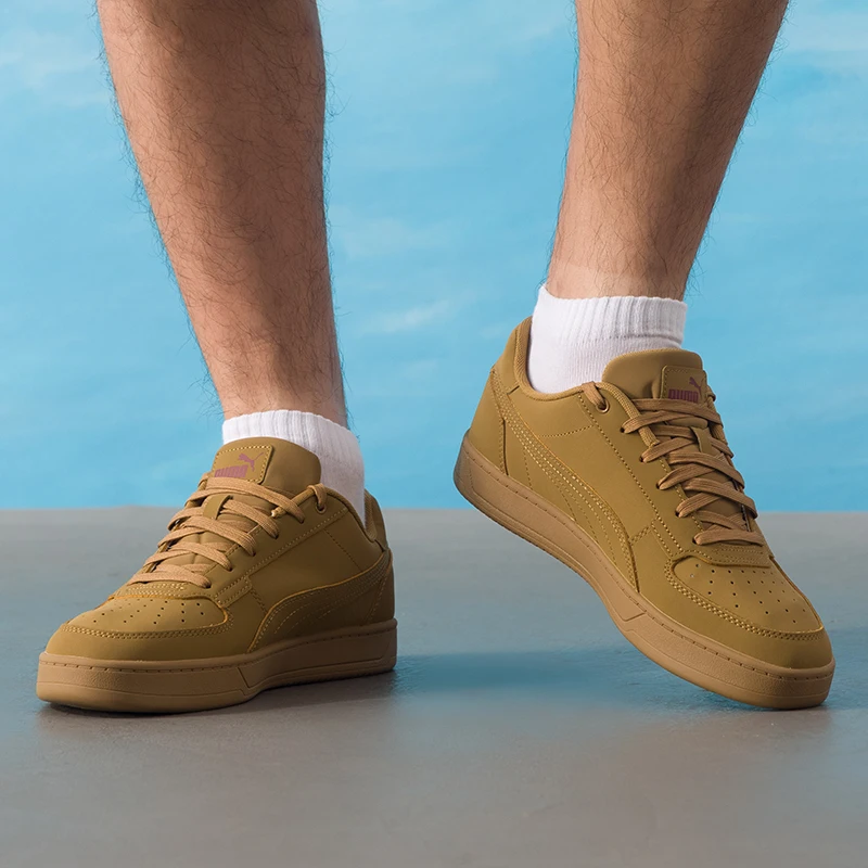 푸마 케이븐 2.0 벅 남성 및 여성 신발, 커플 운동화, 패셔너블한 로우탑 스니커즈, 가볍고 통기성이 좋은 캐주얼 신발 395202-13